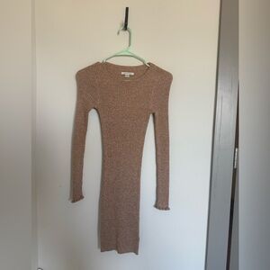 American Eagle Outfitters Tan Knit Sweater